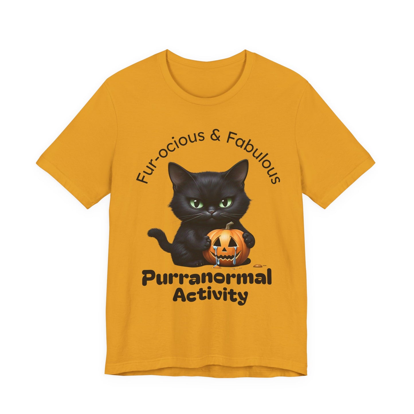 Halloween Cat Lover Shirt, Cute Cat Shirt, Unisex T-Shirt, Men Women