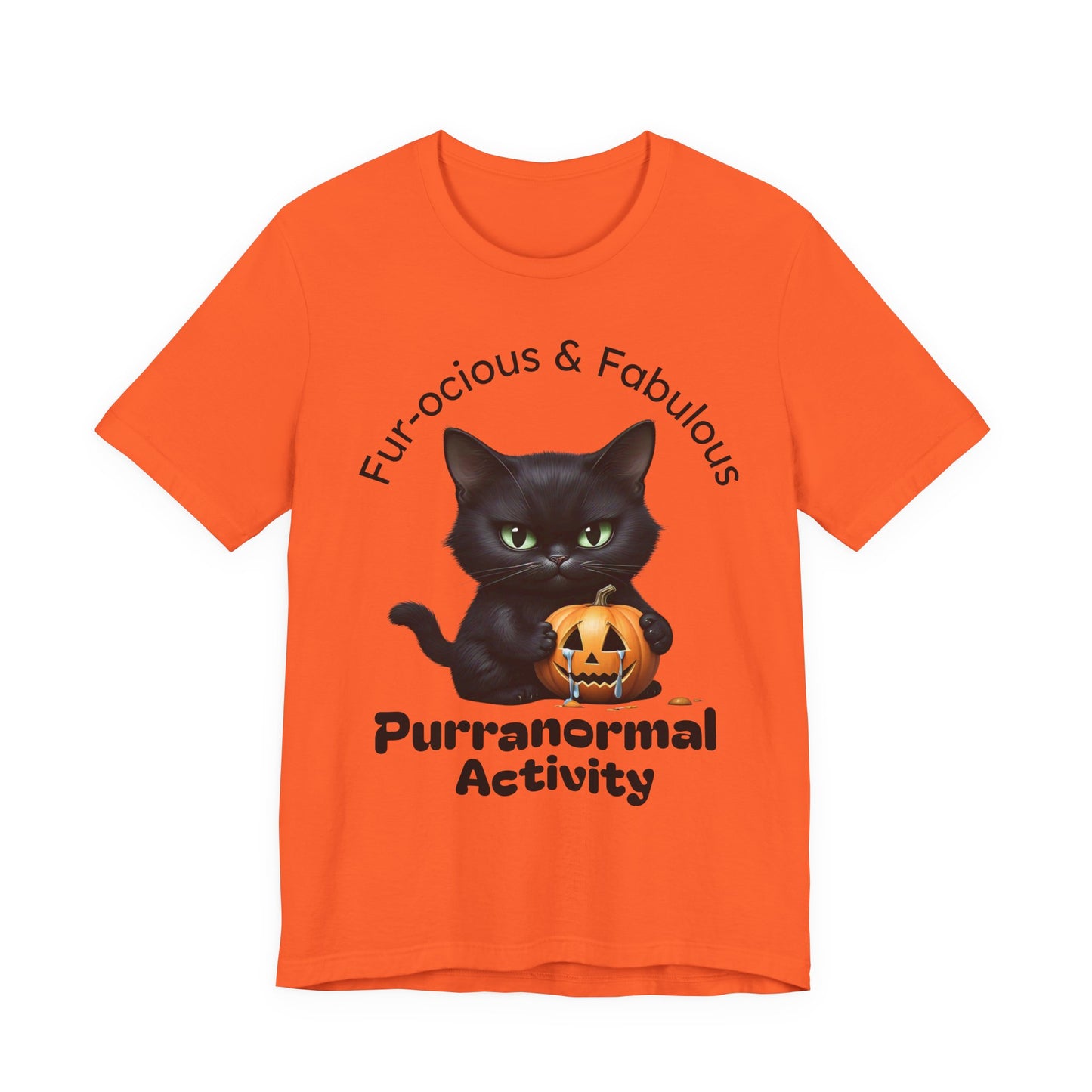 Halloween Cat Lover Shirt, Cute Cat Shirt, Unisex T-Shirt, Men Women