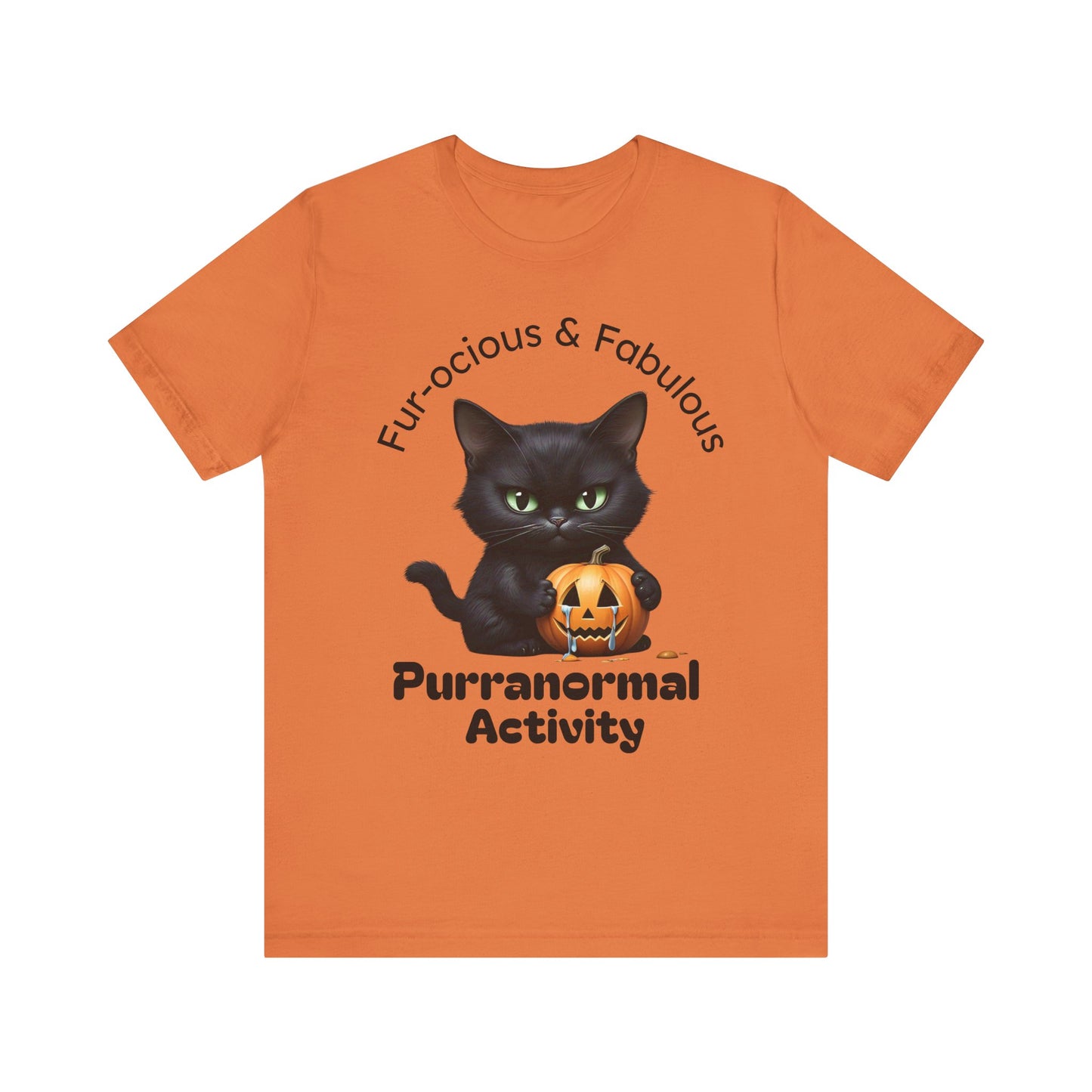 Halloween Cat Lover Shirt, Cute Cat Shirt, Unisex T-Shirt, Men Women