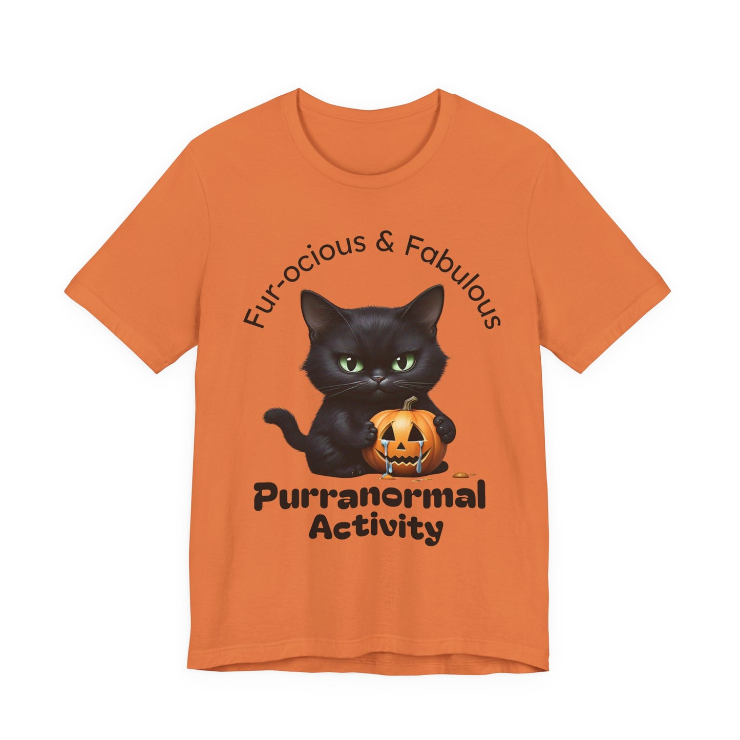 Halloween Cat Lover Shirt, Cute Cat Shirt, Unisex T-Shirt, Men Women