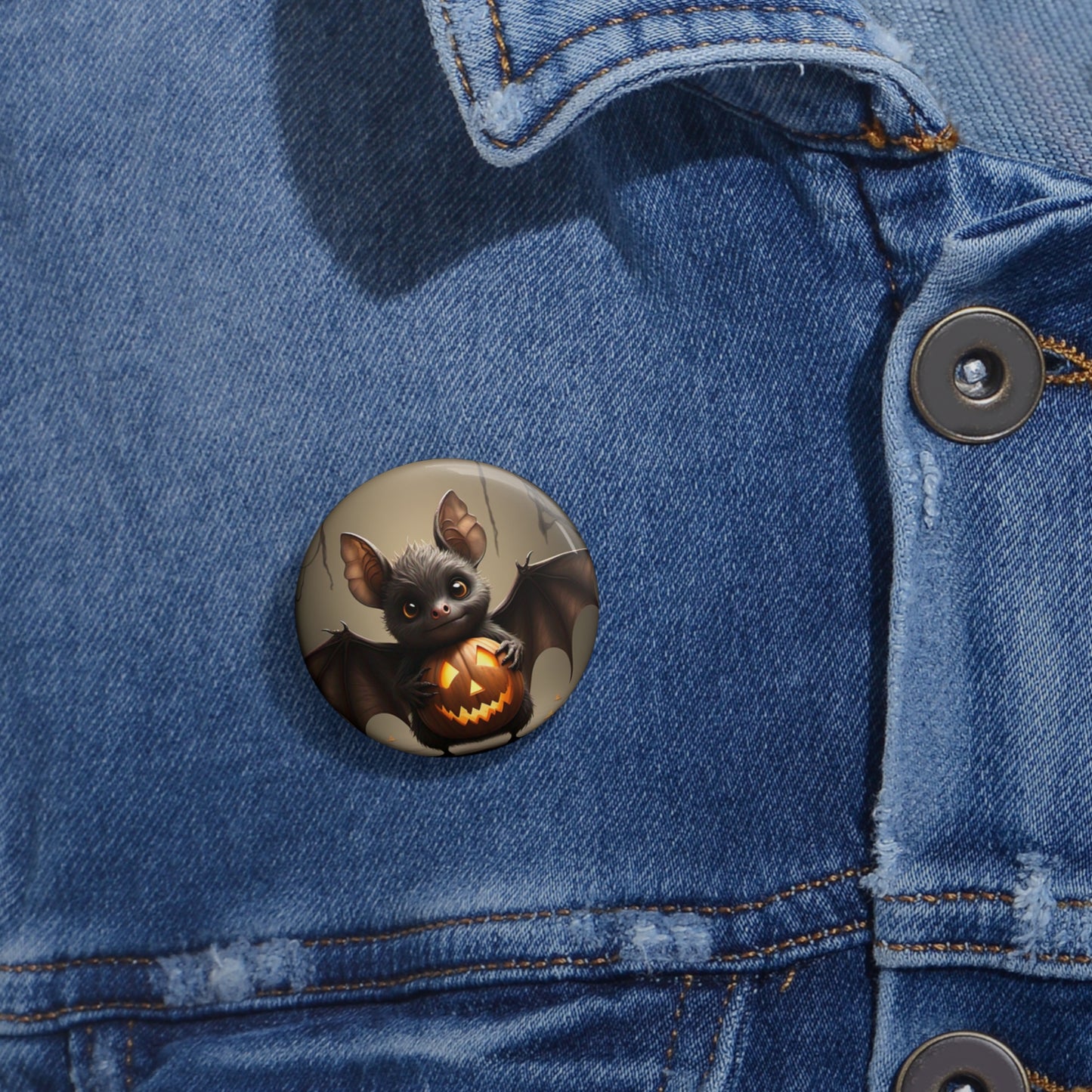 Halloween Bat Pin Button,Brooch,Scary,Halloween costume,Pumpkin,Collectibles,Boo