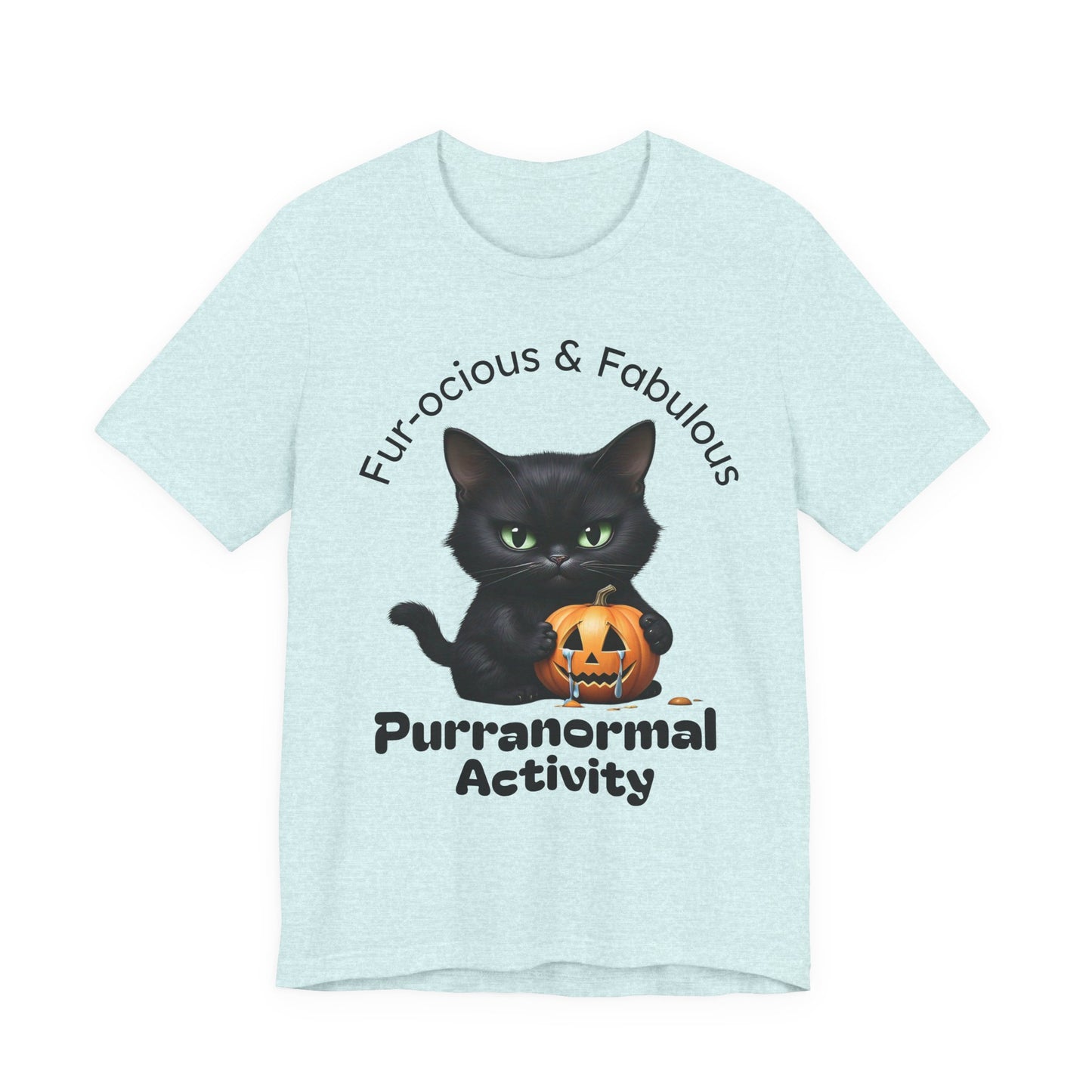 Halloween Cat Lover Shirt, Cute Cat Shirt, Unisex T-Shirt, Men Women