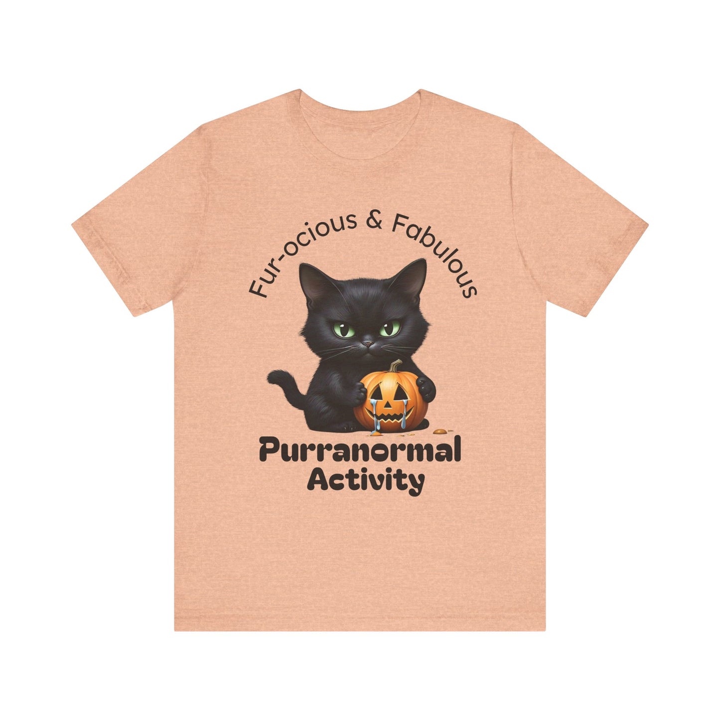 Halloween Cat Lover Shirt, Cute Cat Shirt, Unisex T-Shirt, Men Women