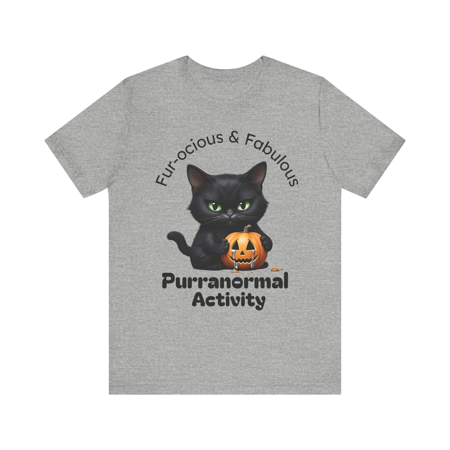 Halloween Cat Lover Shirt, Cute Cat Shirt, Unisex T-Shirt, Men Women