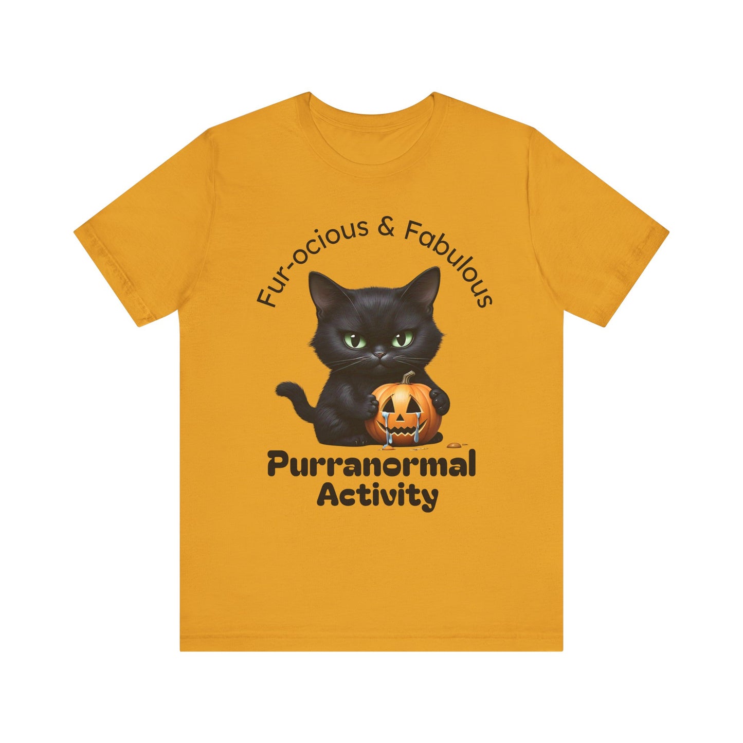 Halloween Cat Lover Shirt, Cute Cat Shirt, Unisex T-Shirt, Men Women