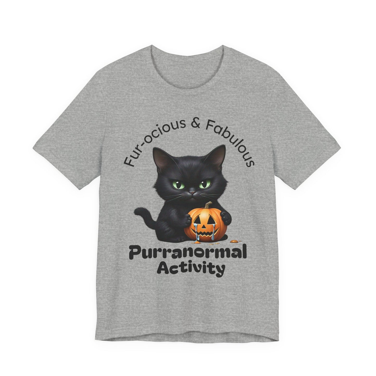Halloween Cat Lover Shirt, Cute Cat Shirt, Unisex T-Shirt, Men Women