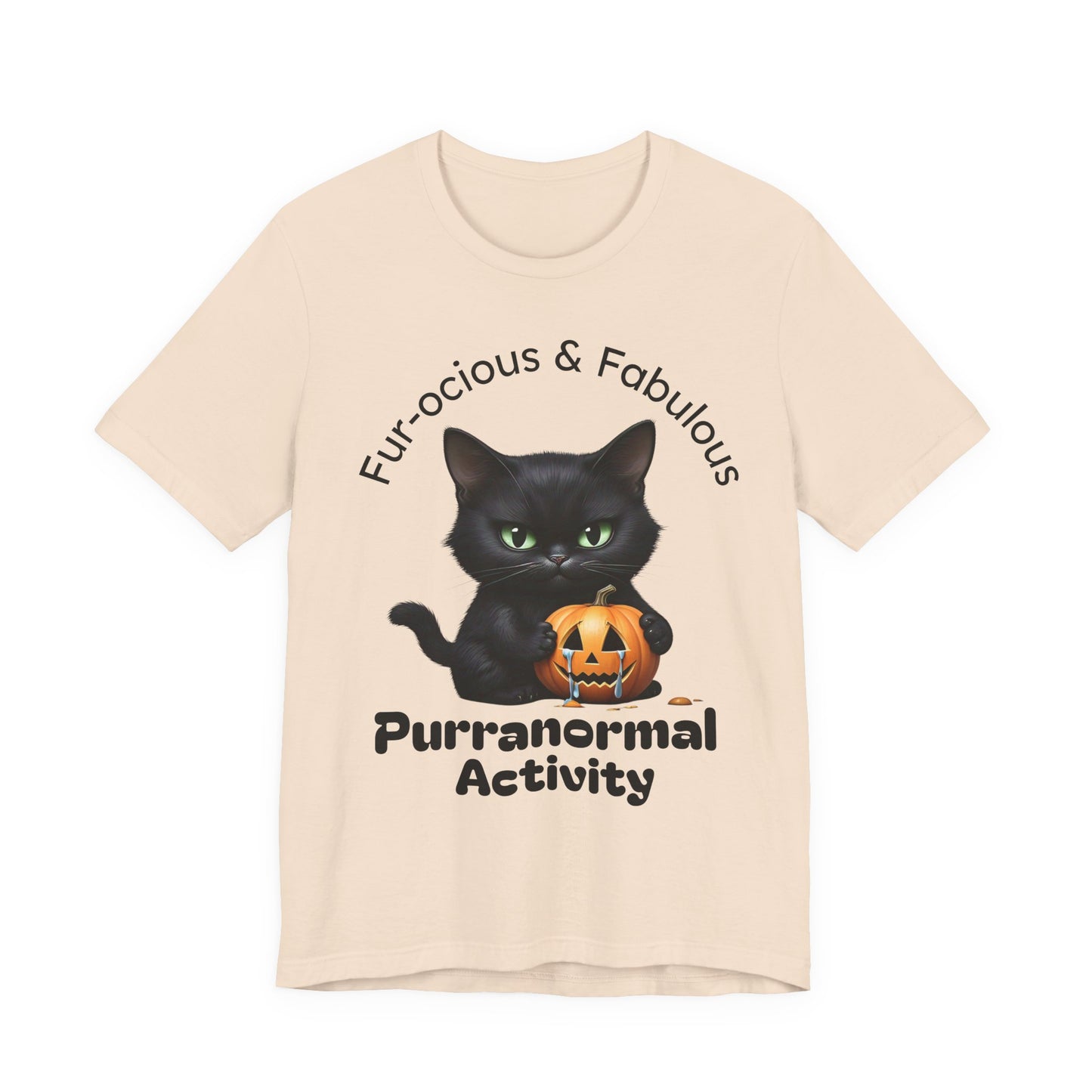 Halloween Cat Lover Shirt, Cute Cat Shirt, Unisex T-Shirt, Men Women