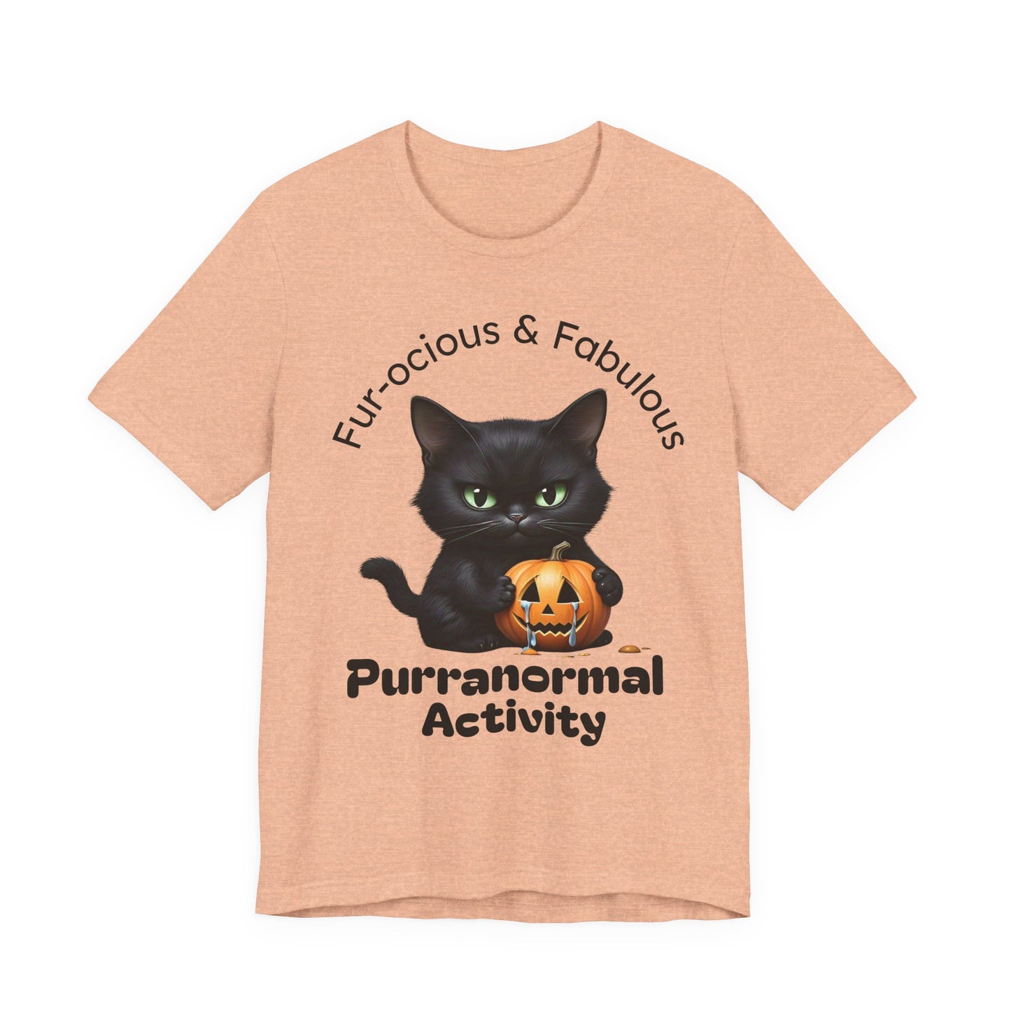 Halloween Cat Lover Shirt, Cute Cat Shirt, Unisex T-Shirt, Men Women