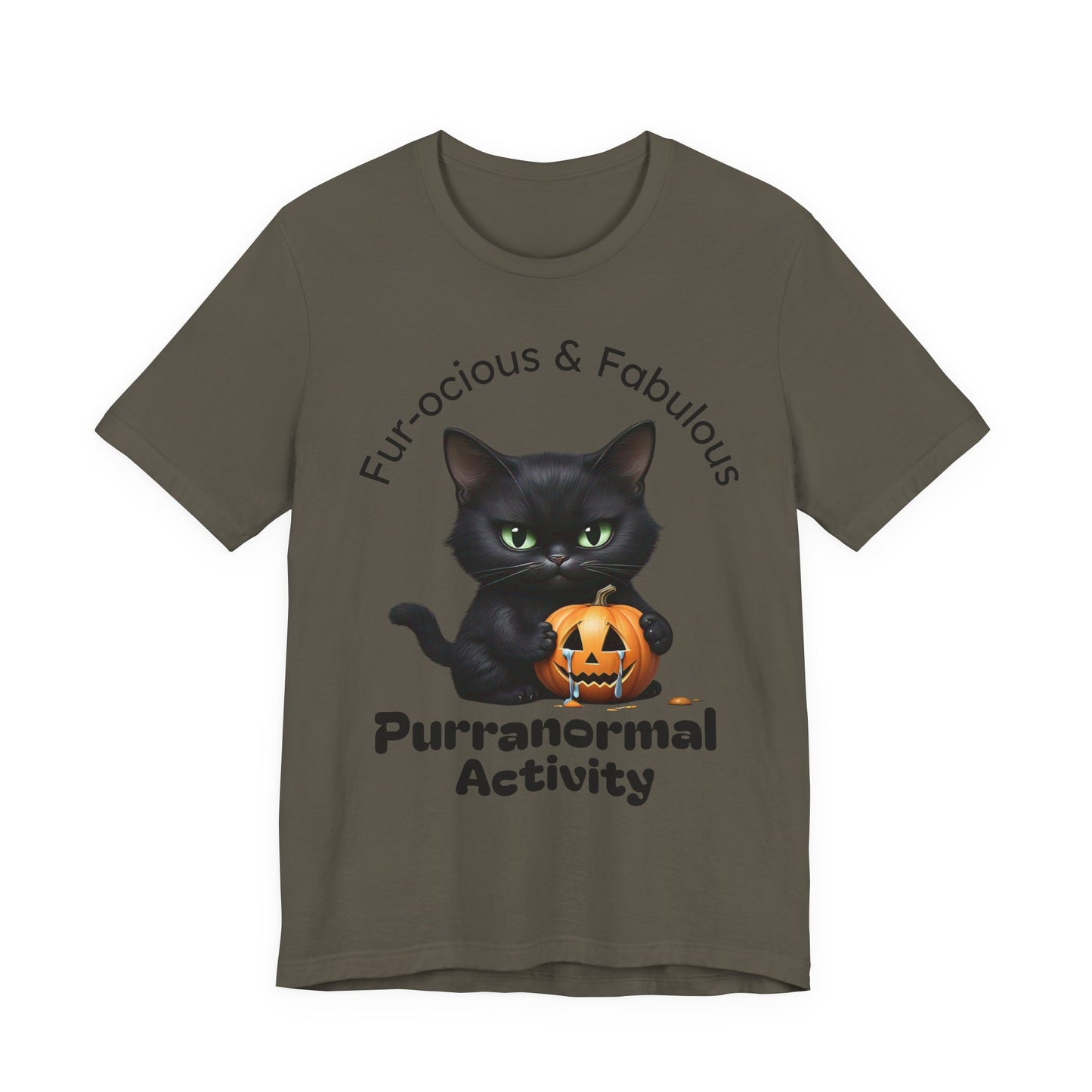Halloween Cat Lover Shirt, Cute Cat Shirt, Unisex T-Shirt, Men Women