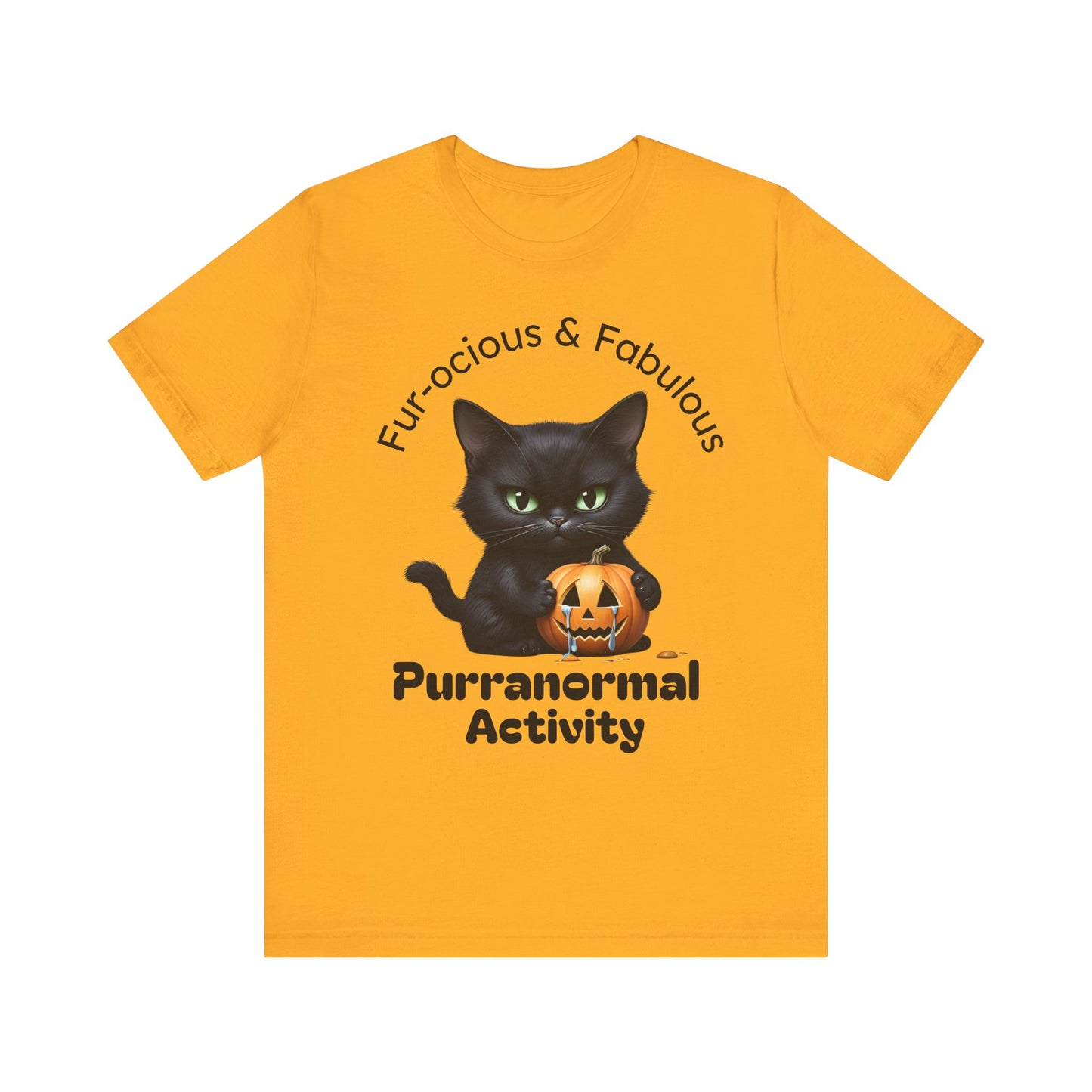 Halloween Cat Lover Shirt, Cute Cat Shirt, Unisex T-Shirt, Men Women