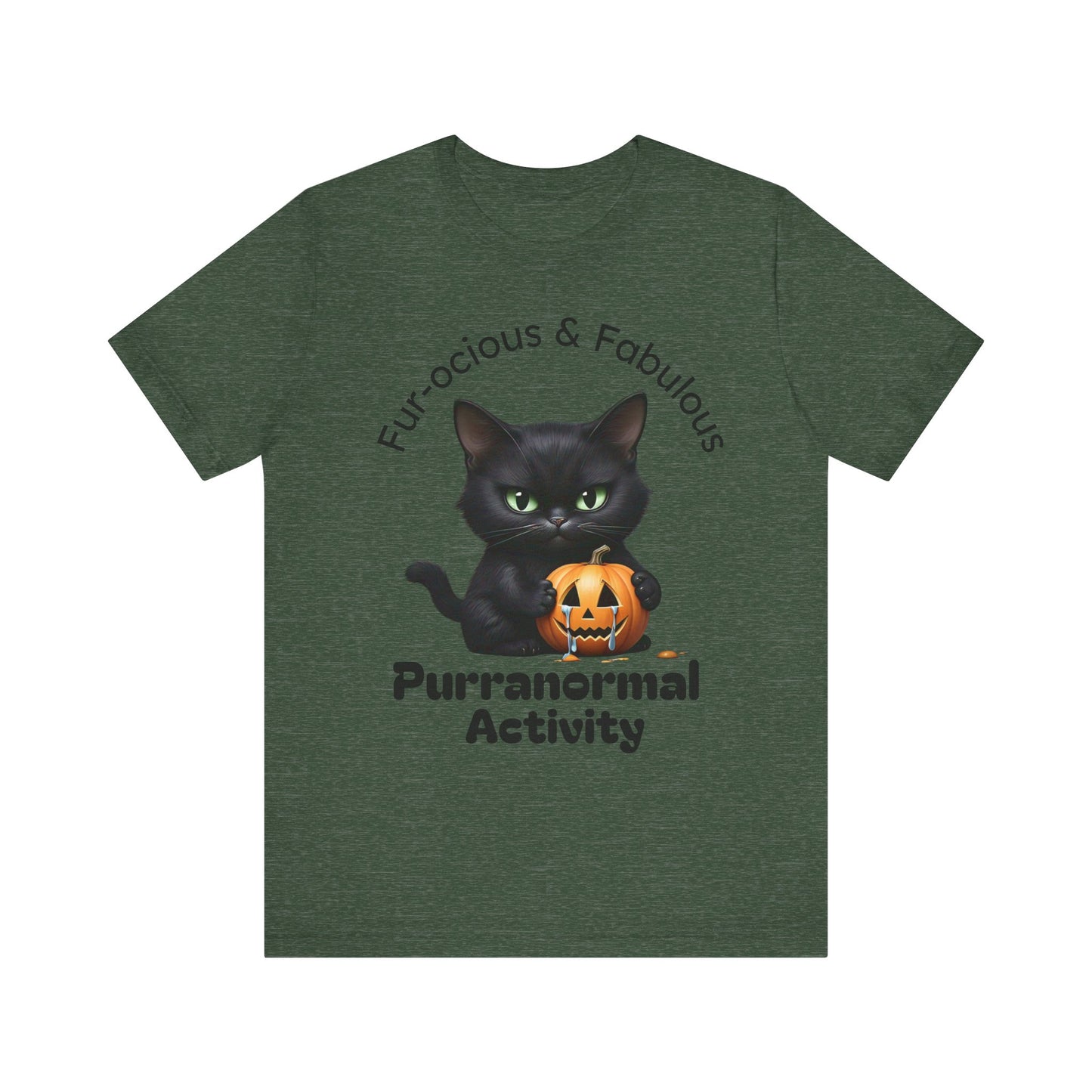 Halloween Cat Lover Shirt, Cute Cat Shirt, Unisex T-Shirt, Men Women