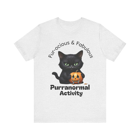 Halloween Cat Lover Shirt, Cute Cat Shirt, Unisex T-Shirt, Men Women