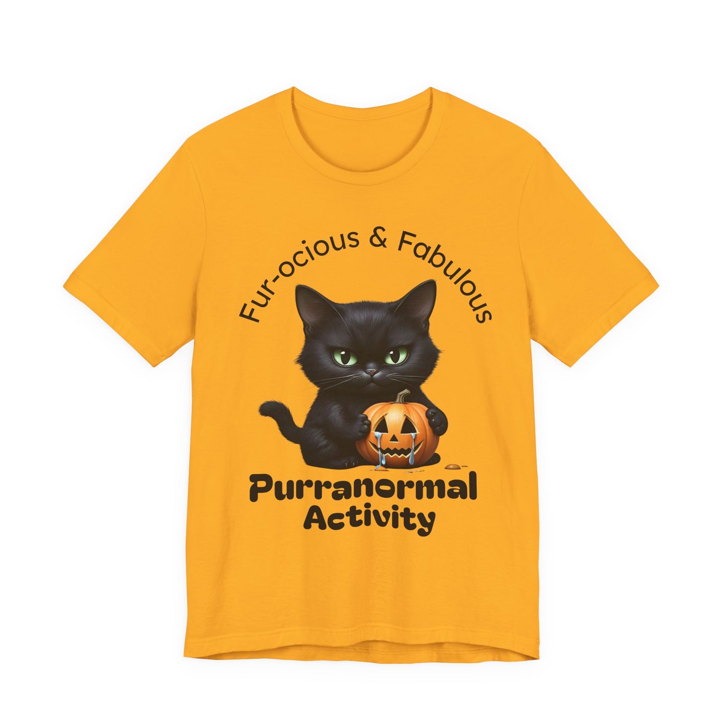 Halloween Cat Lover Shirt, Cute Cat Shirt, Unisex T-Shirt, Men Women