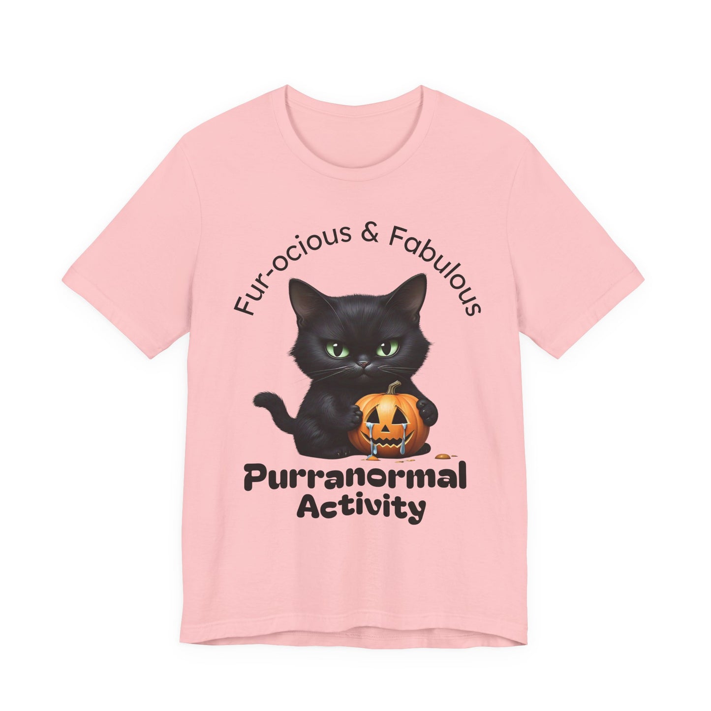 Halloween Cat Lover Shirt, Cute Cat Shirt, Unisex T-Shirt, Men Women